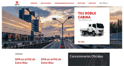 Desktop Screenshot of dfmargentina.com.ar
